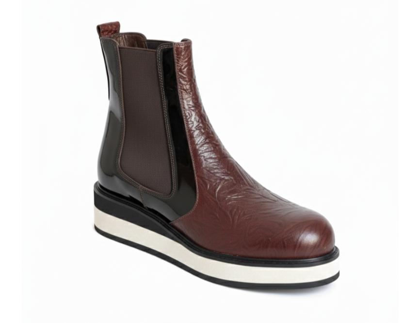 VELLE Milano Hybrid Chelsea Boot – Brown