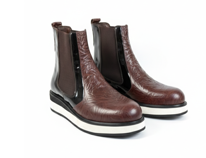 VELLE Milano Hybrid Chelsea Boot – Brown