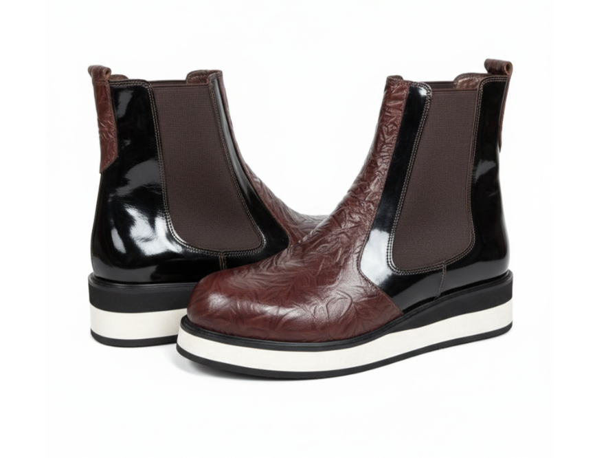 VELLE Milano Hybrid Chelsea Boot – Brown
